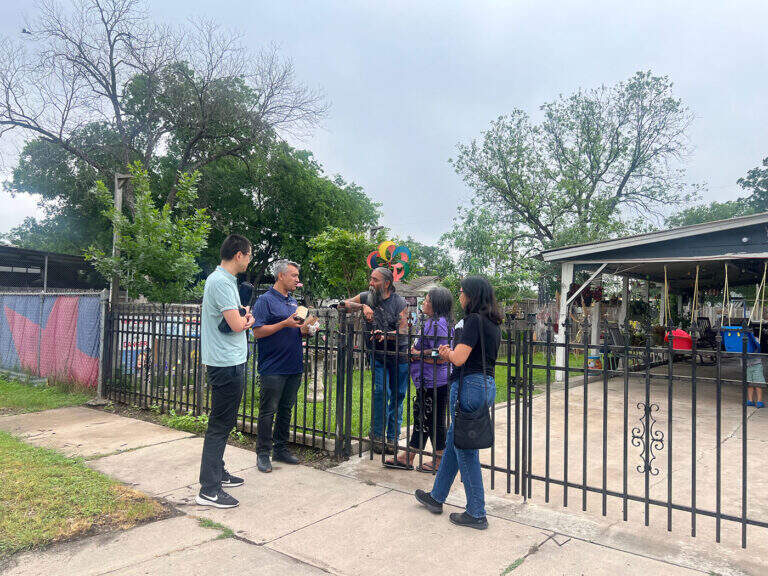 Researchers installing environmental sensors on San Antonio's Westside